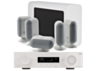 JBL MA310 5.2 4K AV Receiver + Q Acoustics Q7000i 5.1 Cinema Speakers and 3060S Subwoofer – White