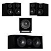 Wharfedale 5.1 Home Cinema Speakers System Bundle - Black
