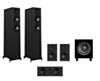 Wharfedale Diamond 12.3i HCP 5.1 Home Cinema Pack - Black with SW-10 Subwoofer