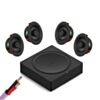 Sonos Amp w/ x4 Klipsch CS-16C II 6.5" In Ceiling Speakers + QED 30m 16/2 Speaker Cable