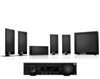 JBL MA310 5.2 4K AV Receiver + KEF T105 - T Series 5.1 Speaker System - Black