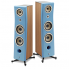 Focal Kanta No3 - 3-way Floorstanding Loudspeaker (Pair) - Gauloise Blue/Walnut