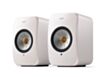 KEF LSX II Wireless HiFi Speakers (Pair) - Mineral White