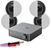 WiiM AMP + X4 Q Install Qi65C - Professional 6.5" In Ceiling Speakers
