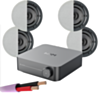 WiiM AMP + x4 Q Install Qi65CB In-Ceiling Speakers