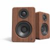 Kanto Audio YU2 - Powered Desktop Speakers - Walnut