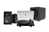 Pro-Ject Debut EVO 2 + Kanto YU6 with SUB8 MKII Bundle in Matte Black