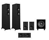 Wharfedale Diamond 12.3i HCP 5.1 Home Cinema Pack - Black with SW-10 Subwoofer