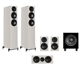 Wharfedale Diamond 12.3i HCP 5.1 Home Cinema Pack - Grey with SW-10 Subwoofer