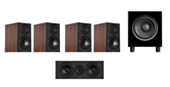 Wharfedale Diamond 12.1i HCP 5.1 Home Cinema Pack - Walnut with SW-10 Subwoofer