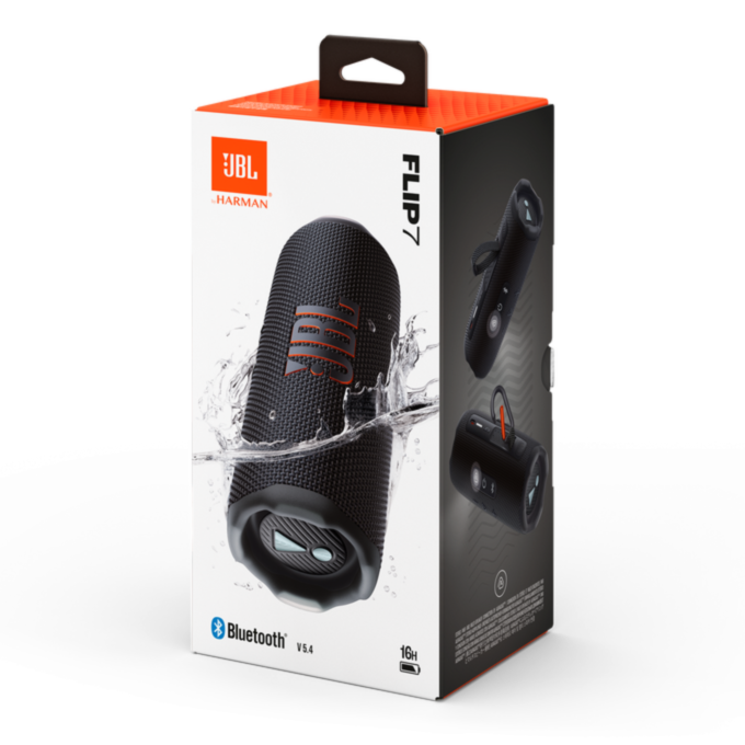 JBL FLIP 7 - Portable Waterproof Bluetooth Speaker Auracast™ - Black