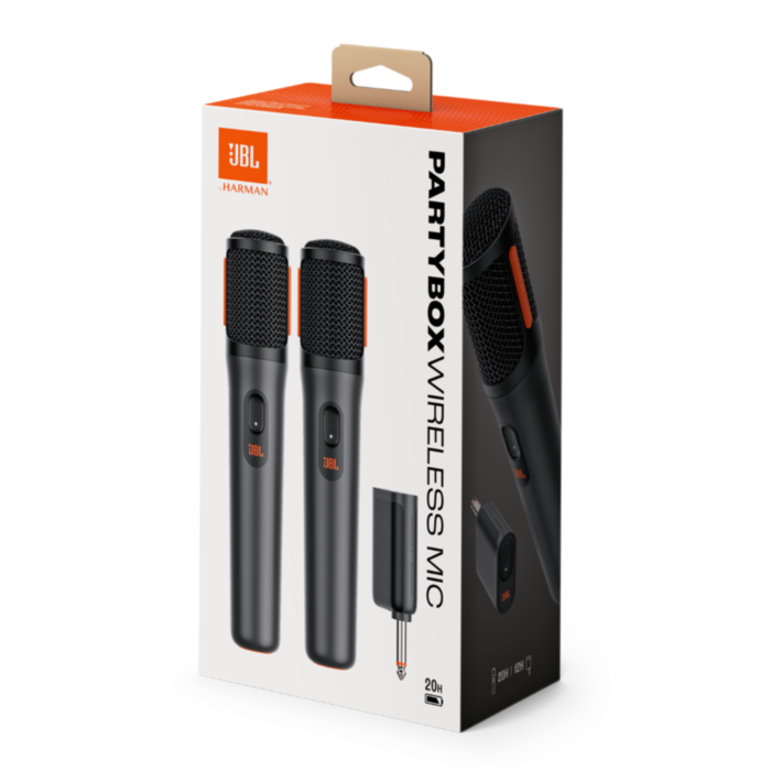 JBL PARTYBOX WIRELESS MIC 2本セット JBL PartyBox Wireless Mic Set of 2/2.4 GHz Digital Wireless