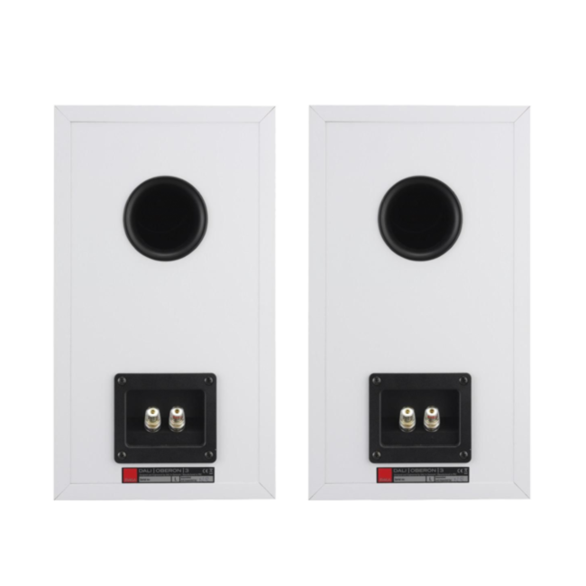 Dali Oberon 3 Bookshelf Speakers - White