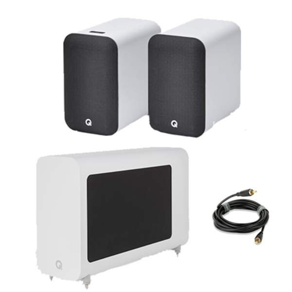 Q Acoustics M20 HD Wireless Music System - Powered Bookshelf Speakers