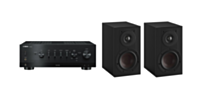 Yamaha R-N1000A Network Receiver Amplifier + Dali Opticon 2 Mk2 Stand Mount Speakers