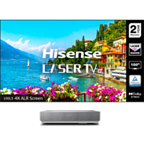Hisense 100L5HTUKD 100” 4K Smart Laser TV with Fesnel ALR Screen