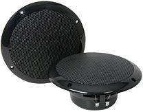 Adastra 6.5" OD Series Water Resistant Speakers - Pair in Black