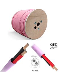 QED QX16/2 LSOH 2 Core Speaker Cable - 100 meters