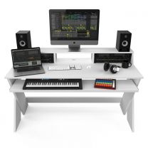 Glorious Sound Desk Pro  Studio Workstation  White