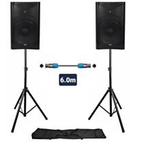 QTX 15" Quest PA Setup with Stands