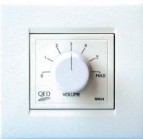 QED WM14 Wall plate with volume control