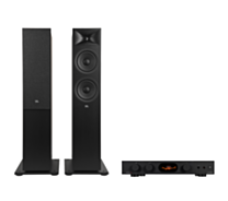 Audiolab 7000A Integrated Amplifier + JBL Stage 280F Floor Standing Speakers Package and 5 metres Classic 79 Strand