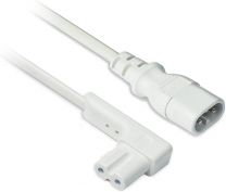 Flexson extension power cable for PLAY:1 & Sonos One/SL White 3m