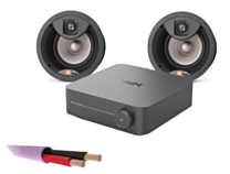 WiiM AMP PRO + 2 x JBL Studio 2 6IC – 2 Way 6.5" Premium In Ceiling Speakers