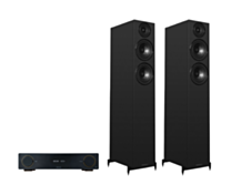 ARCAM A15+ Radia Plus Amplifier + Wharfedale Diamond 12.4i Floor Standing Speakers Package and 5 metres Classic 79 Strand