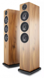 Acoustic Energy AE120 - 3-Way Floorstanding Loudspeaker (Pair) - Walnut Vinyl Veneer