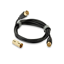 QED Connect Aerial Cable + Adaptor