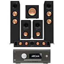 ARCAM AVR5 + Klipsch R-605FA 5.1.2 Dolby Atmos Home Theatre System