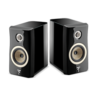 Focal Kanta No1 - 2-way Bookshelf Loudspeaker (Pair) - Black Lacquer/Black High Gloss