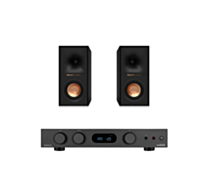 Audiolab 6000A Mk2 - Integrated Amplifier + Klipsch R-40M Bookshelf Speakers