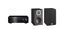 Yamaha A-S501 Stereo Amplifier + Dali Oberon 1 Bookshelf Speakers