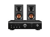 Denon PMA-600NE Integrated Amplifier + Klipsch R-41M Speakers Package with 5 metres Classic 79 Strand 