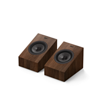 KEF Q8 Meta Atmos Speakers - Walnut