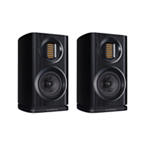 Wharfedale Evo 4.1 Bookshelf Speakers - Black Wood - OPENBOX