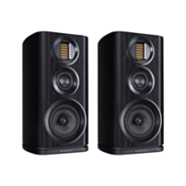 Wharfedale Evo 4.2 Bookshelf Speakers - Black Wood - OPENBOX