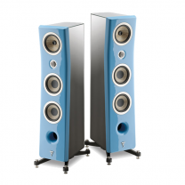 Focal Kanta No2 - 3-way Floorstanding Loudspeaker (Pair) - Gauloise Blue/Black High Gloss