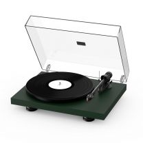Pro-Ject Debut Carbon Evo premium turntable in Satin Fir Green