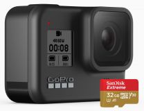 GoPro HERO8 Black - 4K60 Ultra HD HDR HyperSmooth 2.0 LiveSteam Camera + 32GB SD Card