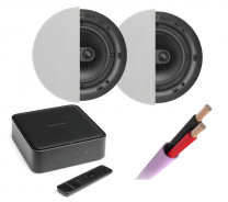 Harman Kardon Citation Amp + Q Install Qi65C Professional Speakers Pair + Speaker Cable