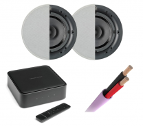 Harman Kardon Citation Amp + Q Install Qi65CB Speakers Pair + Speaker Cable