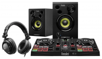 Hercules All-In-One DJ Learning Kit With Speakers & Headphones