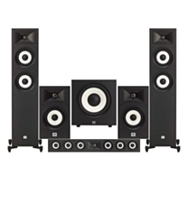 JBL Stage A180 A135C 5.1 Speaker Package with 10" Subwoofer