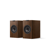 KEF Q1 Meta Bookshelf Speakers - Walnut