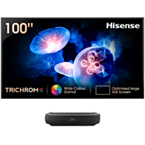 Hisense 100L9HTUKD 100” 4K Smart Laser TV with Fesnel ALR Screen