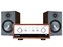 LEAK Stereo 130 Integrated Amplifier + Monitor Audio Bronze 100 Speaker