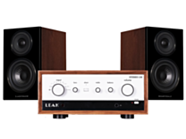LEAK Stereo 130 Integrated Amplifier + Wharfedale Diamond 12.1 Speakers 